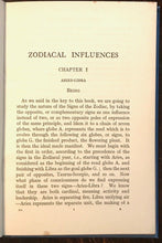ZODIACAL INFLUENCES FROM SEED TO FLOWER - Harte, 1927 - SIGNS ZODIAC DIVINATION