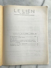 LE LIEN FRENCH OCCULT MAGAZINE - NOV-DEC 1966 - PAST LIVES SOLAR MAGIC SQUARES