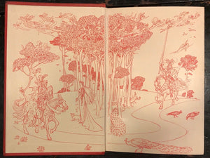 THE RED BOOK OF ROMANCE - Lang, H.J. Ford Illustrations - 1st Ed, 1905