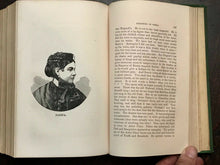 BEFORE THE FOOTLIGHTS AND BEHIND THE SCENES - 1870 Burlesque Circus Opera Actors