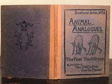 1908 - ANIMAL ANALOGUES: THE PUSS & THE OCTO-PUS; Whimsical Children's Rhymes