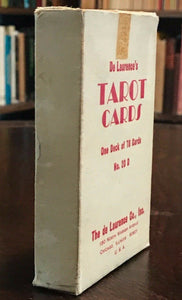 DE LAURENCE'S TAROT CARDS NO. 20 D - 180 N. WABASH AVE CHICAGO, Ca 1919 - OCCULT