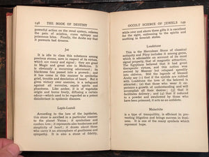 A.E. WAITE - THE BOOK OF DESTINY - 1st/1st 1912 - MAGIC DIVINATION GRIMOIRE