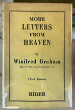 MORE LETTERS FROM HEAVEN - Graham, 1923 AUTOMATIC WRITING CHANNELING SPIRITS
