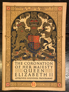 The Coronation of Her Majesty Queen Elizabeth II - Souvenir Program, 1953