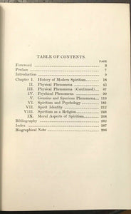 SPIRITISM AND RELIGION: CAN YOU TALK TO THE DEAD? - 1st, 1918 SPIRITS AFTERLIFE