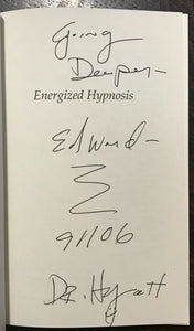 ENERGIZED HYPNOSIS - 1st Ed 2005 SIGNED - SELF HELP METAPHYSICAL ENERGY HYPNOSIS