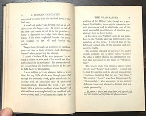 ADVENTURES OF A MODERN OCCULTIST - 1st 1920 - BLACK MAGICK DEMON POSSESSION