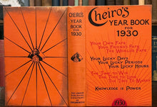 CHEIRO'S YEAR BOOK for 1930 - CHEIRO - FATE, ASTROLOGY, NUMEROLOGY, DIVINATION