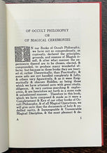 AGRIPPA: OCCULT PHILOSOPHY BOOK FOUR. MAGICAL CEREMONIES. 1985, Heptangle Books