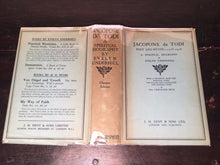 JACOPONE DA TODI, POET AND MYSTIC by Evelyn Underhill 1st/1st, 1919 HC/DJ — RARE