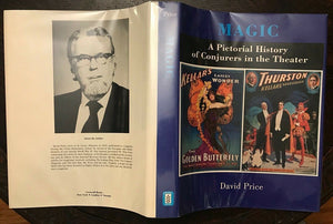 MAGIC: PICTORIAL HISTORY OF CONJURERS IN THE THEATER - Price, 1st 1985 - SIGNED