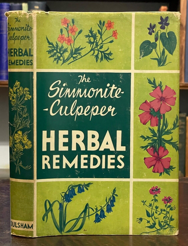 SIMMONITE-CULPEPER HERBAL REMEDIES - 1st 1957 - HERBALISM NATURAL MEDICINE CURES