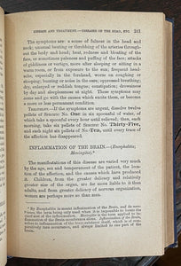 HUMPHREYS' HOMEOPATHIC MENTOR - 1893 - MEDICINE, HYGIENE, DISEASES, TREATMENT