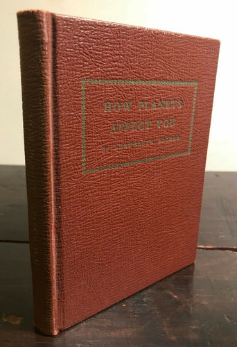 1930 LLEWELLYN GEORGE - HOW PLANETS AFFECT YOU: PLANETARY VIBRATIONS - ASTROLOGY