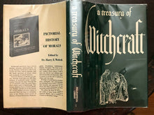 TREASURY OF WITCHCRAFT - Wedeck, 1st 1961 - OCCULT SORCERY WITCHES WICCA