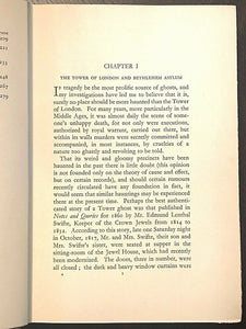 GHOSTS OF LONDON - Elliott O'Donnell, 1st 1933 GHOSTS SPIRITS HAUNTINGS ENGLAND