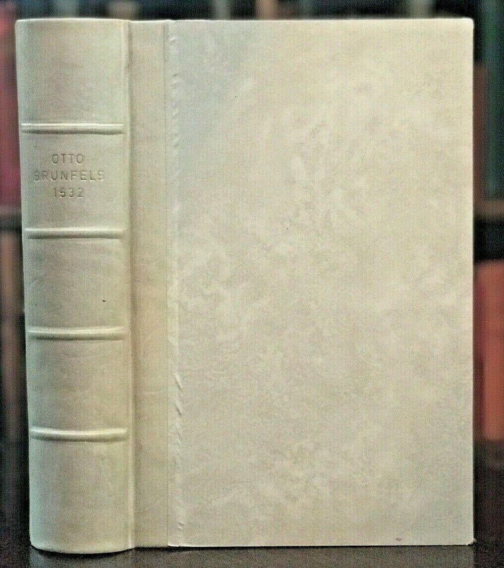 CONTRAFAYT KREÜTERBUCH 1532/1964 Reprint - Otto Brunfels BOTANY HERBALISM HERBAL