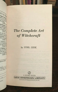 COMPLETE ART OF WITCHCRAFT - Sybil Leek, 1973 - WHITE MAGICK WICCA RITUALS