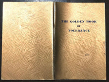 ALCOHOLICS ANONYMOUS AA - Pfau / John Doe - GOLDEN BOOK OF TOLERANCE, 1st 1948