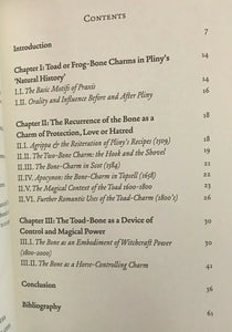 LEAPER BETWEEN: STUDY OF THE TOAD-BONE AMULET, 2012 Three Hands Press - MAGICK