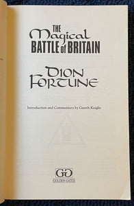 MAGICAL BATTLE OF BRITAIN - Dion Fortune, 1993 - SAVING MAGICK ENGLAND WWII NAZI