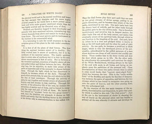 TREATISE ON WHITE MAGIC - Alice Bailey, Stated First Edition 1934 - OCCULT STUDY