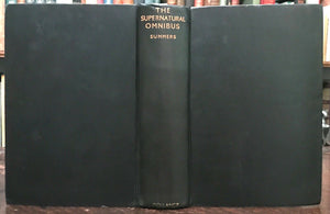 1931 SUPERNATURAL OMNIBUS - Summers, 1st Ed - GHOSTS WEREWOLVES VAMPIRES WITCHES