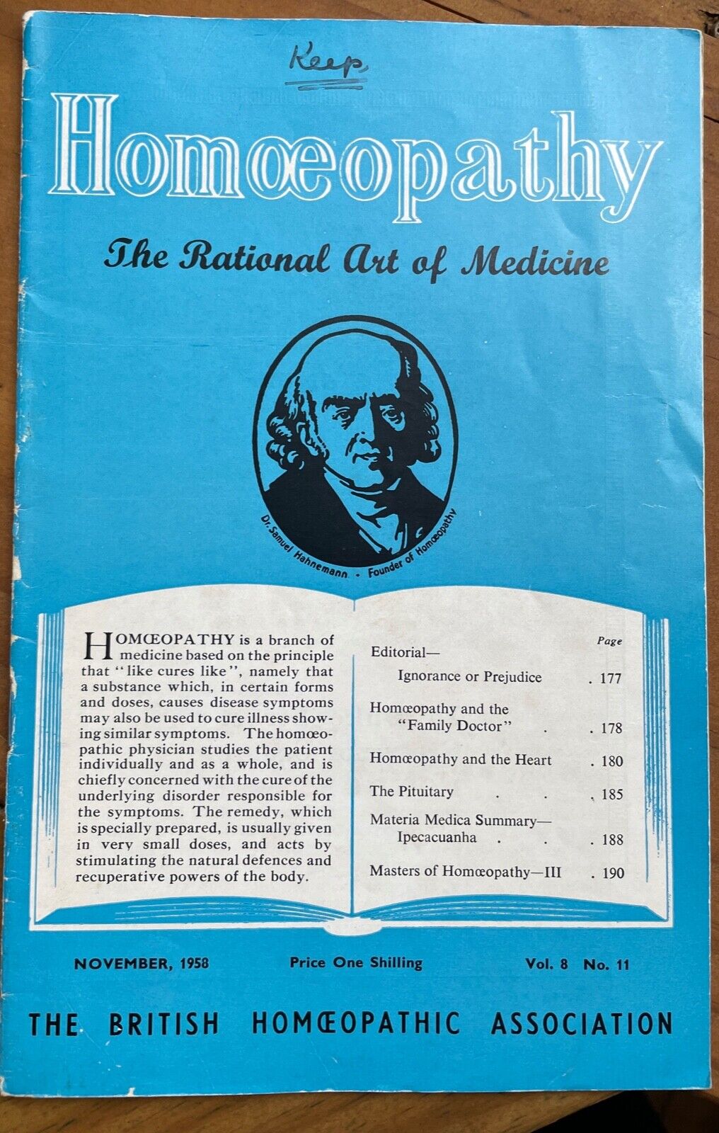 Homoeopathhy Science HOMOEOPATHY - BRITISH HOMOEOPATHIC ASSN - ALTERNATIVE NATURAL MEDICINE ...