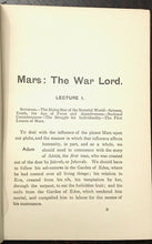 MARS: THE WAR LORD - Alan Leo, 1st Ed, 1915 - ASTROLOGY ZODIAC DIVINATION FATE