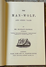 THE MAN-WOLF AND OTHER TALES - Arno Press, 1st 1976 - WEREWOLVES GOTHIC HORROR