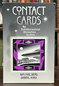 CONTACT CARDS - EXTRATERRESTRIAL DIVINATION SYSTEM - 1st 1996 ORACLE TAROT DECK