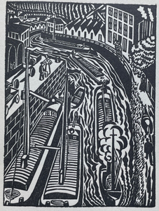 FRANS MASEREEL - LANDSCHAFTEN UND STIMMUNGEN - 1st 1929 - 60 WOODBLOCK PRINTS