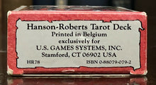 MARY HANSON-ROBERTS TAROT CARD DECK - 1st 1985 - STUART R. KAPLAN - DIVINATION