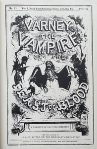 VARNEY THE VAMPYRE  - Rymer / Prest - 2 Vols, 1972 - VAMPIRE GOTHIC LITERATURE