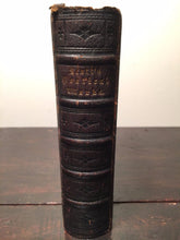 POETICAL WORKS OF SIR WALTER SCOTT 1851 – Hand Tooled Leather Gilt Fore Edge