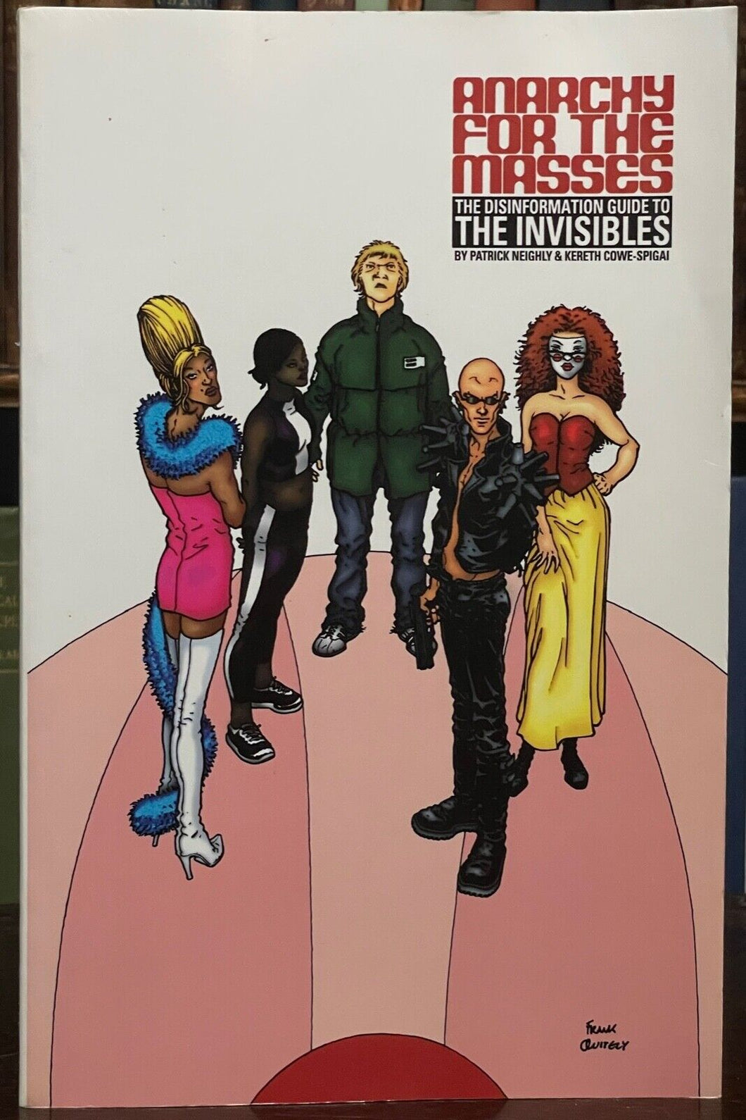 ANARCHY FOR THE MASSES - 1st 2003 - UNDERGROUND GUIDE TO THE INVISIBLES, COMICS