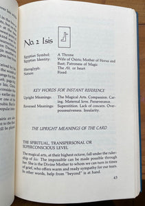 WAY OF THE CARTOUCHE - Murry Hope, 1st 1985 - ANCIENT EGYPT ORACLE DIVINATION