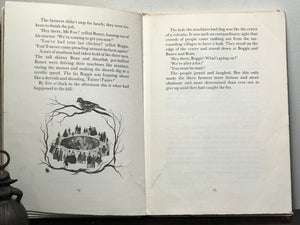 FANTASTIC MR FOX, Roald Dahl 1st British Ed 1st Printing HC 1970 Ill. D. Chaffin
