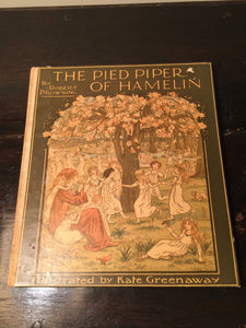 PIED PIPER OF HAMELIN, R. Browning, Kate Greenaway Early Edition, 1900-1920, HC