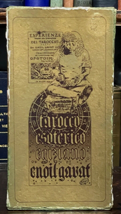 TAROCCO ESOTERICO - TAVAGLIONE, 1st 1978 - TAROT CARDS DECK, EGYPTIAN