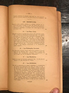 LA SCIENCE SECRETE - Henri Durville - 1st Ed, 1923 - OCCULT, SECRET SOCIETIES