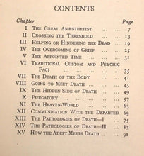 DION FORTUNE - THROUGH THE GATES OF DEATH, 1957 - TECHNIQUES, PROCESS OF DYING