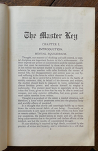 THE MASTER KEY - De Laurence, 1941 OCCULT MAGICK MYSTICISM MYSTIC MANIFESTATION