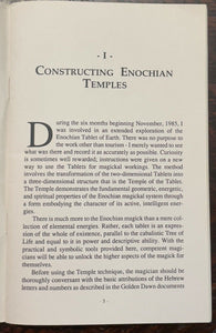 ENOCHIAN TEMPLES - 1st, 1988 - ENOCHIAN MAGICK MAGICKAL SPIRITUAL WORKINGS