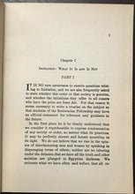 GLEANINGS OF A MYSTIC - Heindel, 1st 1922 - MYSTICISM SOUL ROSICRUCIAN MAGIC