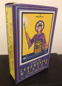 1994 - TAROT OF CEREMONIAL MAGICK - LON DUQUETTE - 1st/1st NEAR MINT Tarot Cards