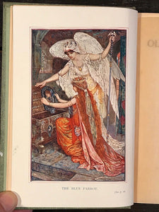 THE OLIVE FAIRY BOOK - ANDREW LANG, H.J. Ford, Color Plates - 1st Edition, 1907