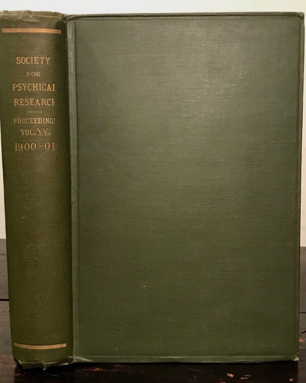 1900-1901 - SOCIETY FOR PSYCHICAL RESEARCH - OCCULT MAGIC GHOSTS PSYCHIC SPIRITS