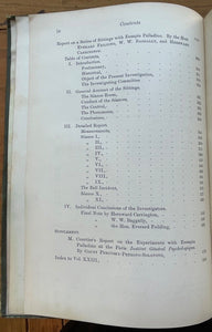 1909 SOCIETY FOR PSYCHICAL RESEARCH - SPIRITS SOUL AFTERLIFE PSYCHIC MEDIUMS